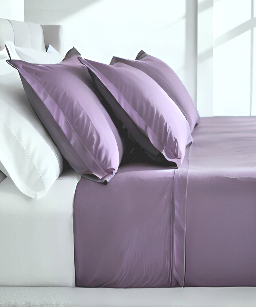 completo letto plain malva