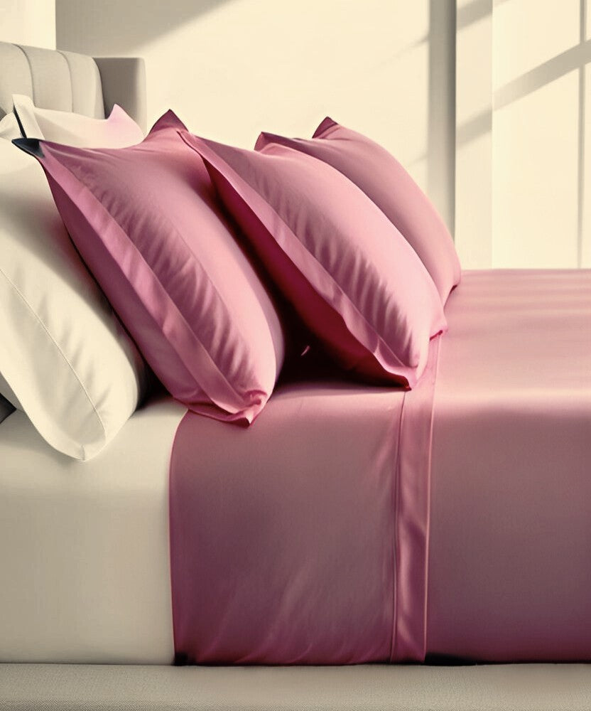 Completo Letto in Percalle “Plain” – Tinta Unita Made in Italy