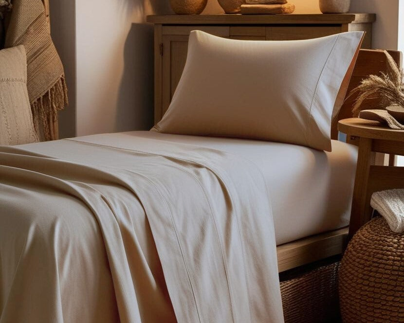Aria – Completo Letto in Percalle di Puro Cotone