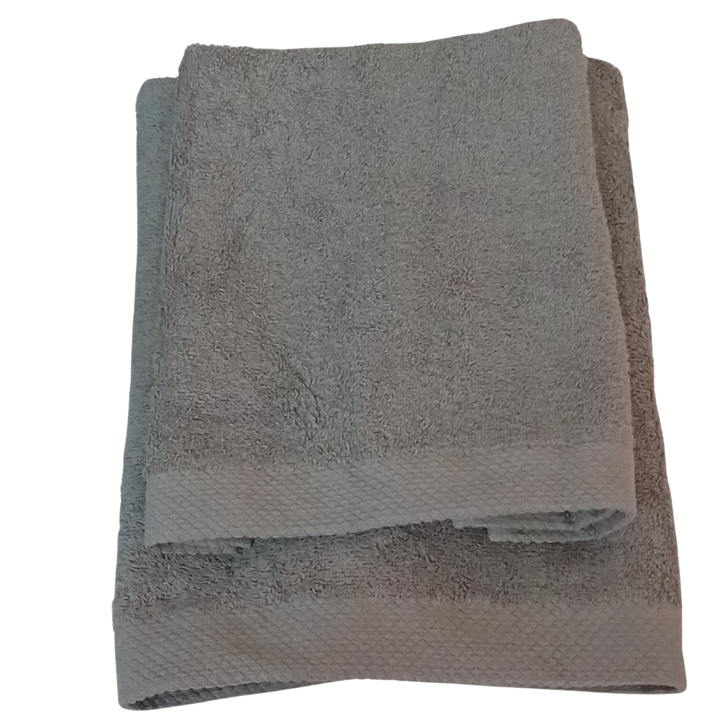 Set Asciugamani e Ospite Koet Tinta Unita - Spugna Idrofila 550 gr/mq