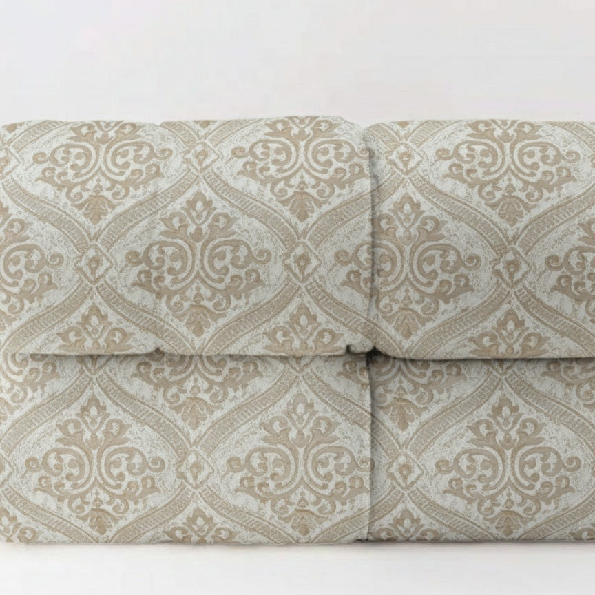 Trapunta Matrimoniale Perla Jacquard 270x270 cm | 350 gr Made in Italy