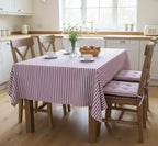 Tovaglia Lagom - Cotone Tinto Filo a Righe Made in Italy