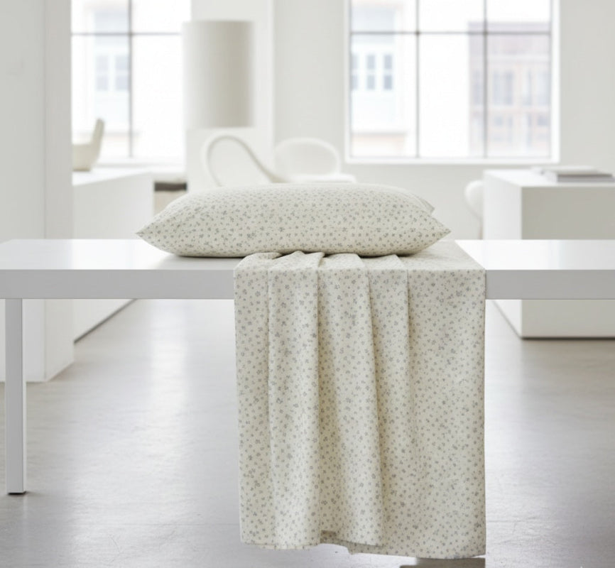 Emy Bed Set - Little Cotton Flowers Made in Italy