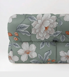 Trapunta Aris Matrimoniale in Cotone Stampa Fiori stilizzati  270x270 cm