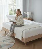 Topper Letto Anallergico in Fibra di Poliestere | Imbottitura 770 gr/mq