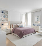 Percale Cotton Duvet Cover – Solid Color