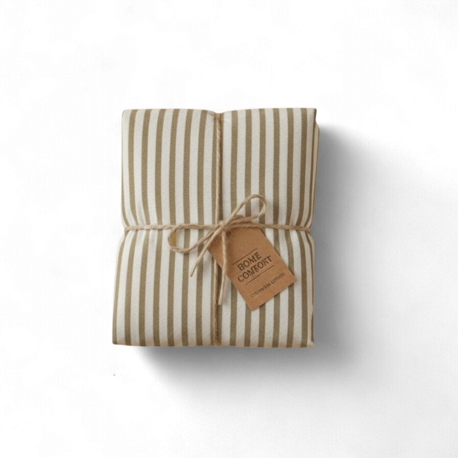 Tovaglia Lagom - Cotone Tinto Filo a Righe Made in Italy