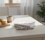 Strofinacci Linea Alba 50x70 - Confezione 3 Pezzi Panama di Cotone