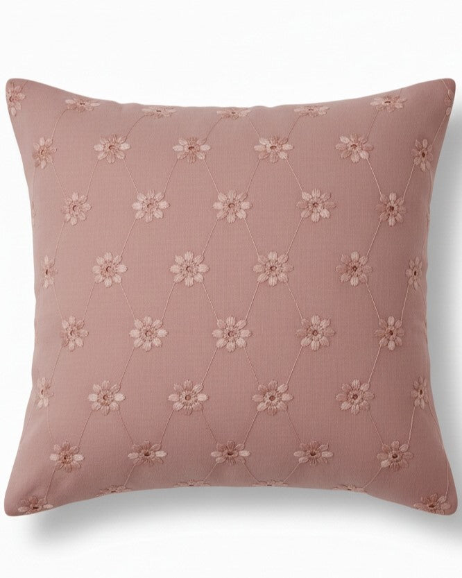 Cuscino Arredo Pizzo Sangallo 45x45 cm - Artigianale