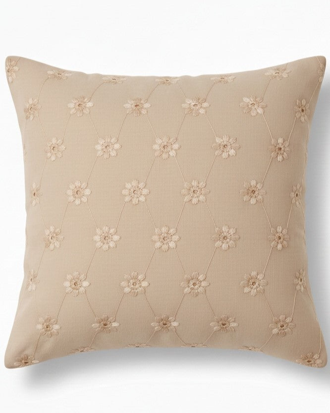 Sangallo Lace Decorative Cushion 45x45 cm - Handcrafted