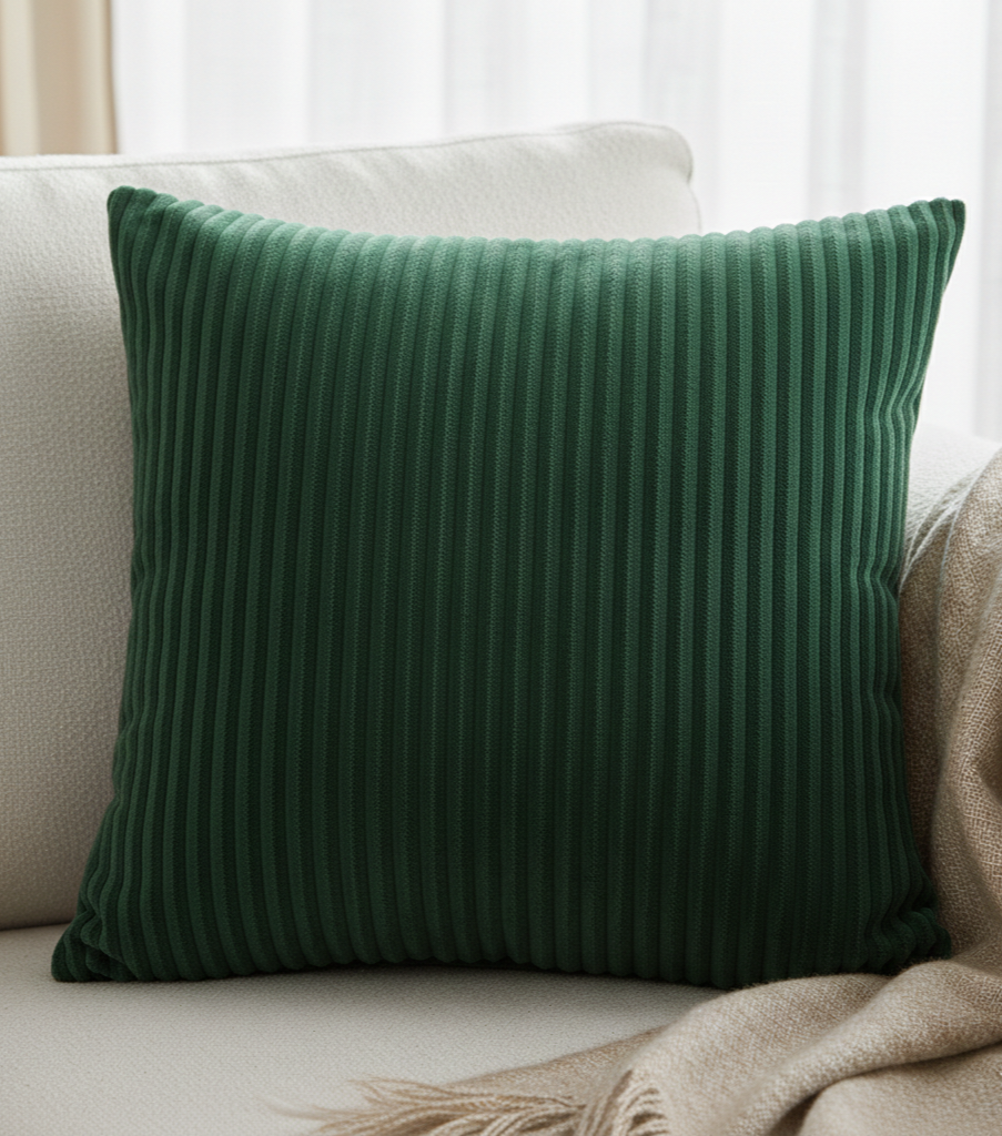 45x45 BURT Corduroy Cushion - Handcrafted