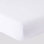 Lenzuolo sotto con angoli Aria in cotone percalle – Tinta unita