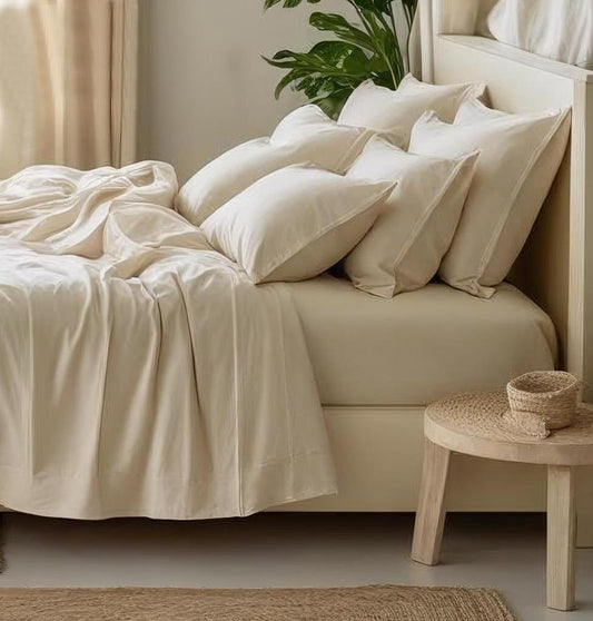 Completo Letto in Percalle di Cotone – Perla