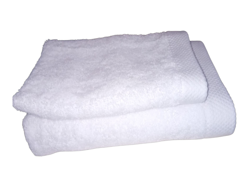 Set Asciugamani e Ospite Koet Tinta Unita - Spugna Idrofila 550 gr/mq