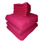 Set Bagno Completo Natalizio 11 Pezzi - Spugna 550 gr/mq