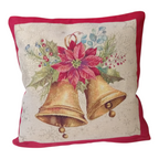 Cuscino Arredo Natale - Jacquard Artigianale 45x45cm - Vari Disegni