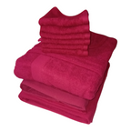 Set Bagno Completo Natalizio 11 Pezzi - Spugna 550 gr/mq