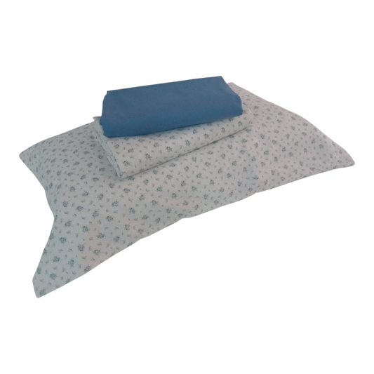 Linea Provenza – Completo Letto Matrimoniale in Cotone Percalle Made in Italy