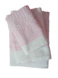 Set Spugna Angioletti 1+1 in Cotone Egiziano Jacquard