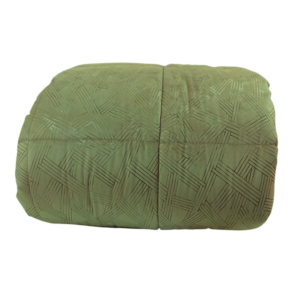 Trapunta Vanessa in velluto glitter – 350 g/m² – Made in Italy