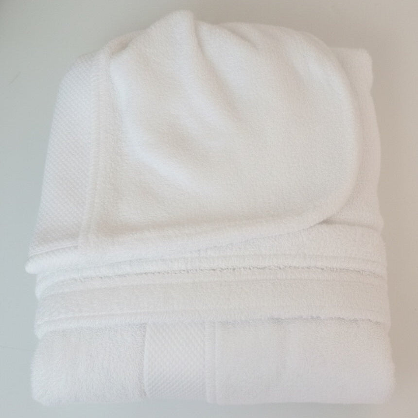 Accappatoio Spugna Cotone 500g Cappuccio Made in Italy Koet Uomo Donna Hotel Spa