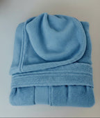 Accappatoio Spugna Cotone 500g Cappuccio Made in Italy Koet Uomo Donna Hotel Spa