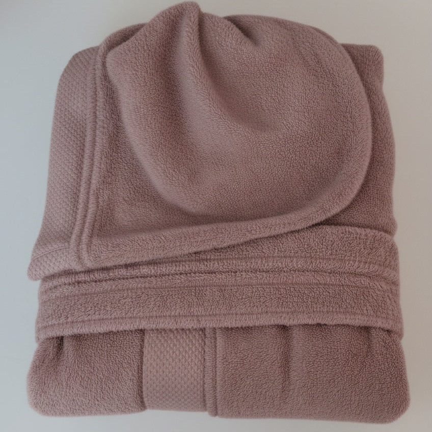 Accappatoio Spugna Cotone 500g Cappuccio Made in Italy Koet Uomo Donna Hotel Spa