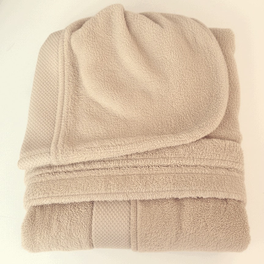 Accappatoio Spugna Cotone 500g Cappuccio Made in Italy Koet Uomo Donna Hotel Spa