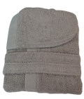 Koet Men's and Women's 500g Cotton Terry Bathrobe with Hood Made in Italy