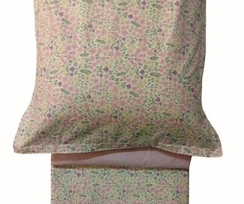 Campo di Fiori – Double Bed Set in Percale Cotton Made in Italy