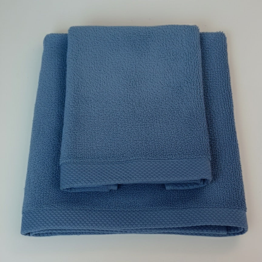 Set Spugna Linea Koet 1+1 - Asciugamano e Ospite in Cotone Idrofilo 550 g/m²