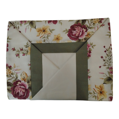 ARIS Double Bed Set with Ruffle - 100% Cotton Made in Italy