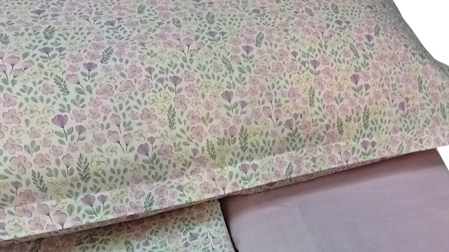 Campo di Fiori – Completo Letto Matrimoniale in Cotone Percalle Made in Italy