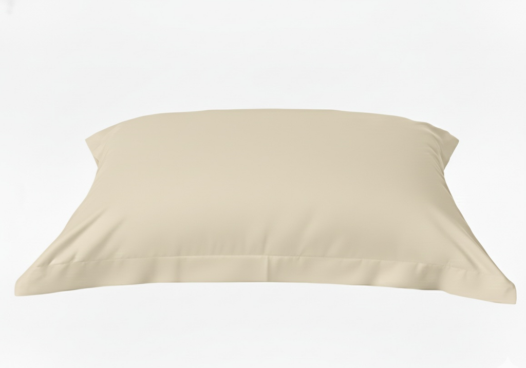 Pair of 200 Thread Count Percale Cotton Pillowcases for Bed 