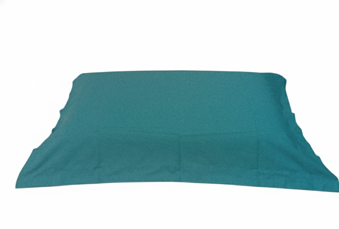 Pair of 200 Thread Count Percale Cotton Pillowcases for Bed 