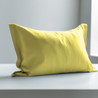 Pair of 200 Thread Count Percale Cotton Pillowcases for Bed 