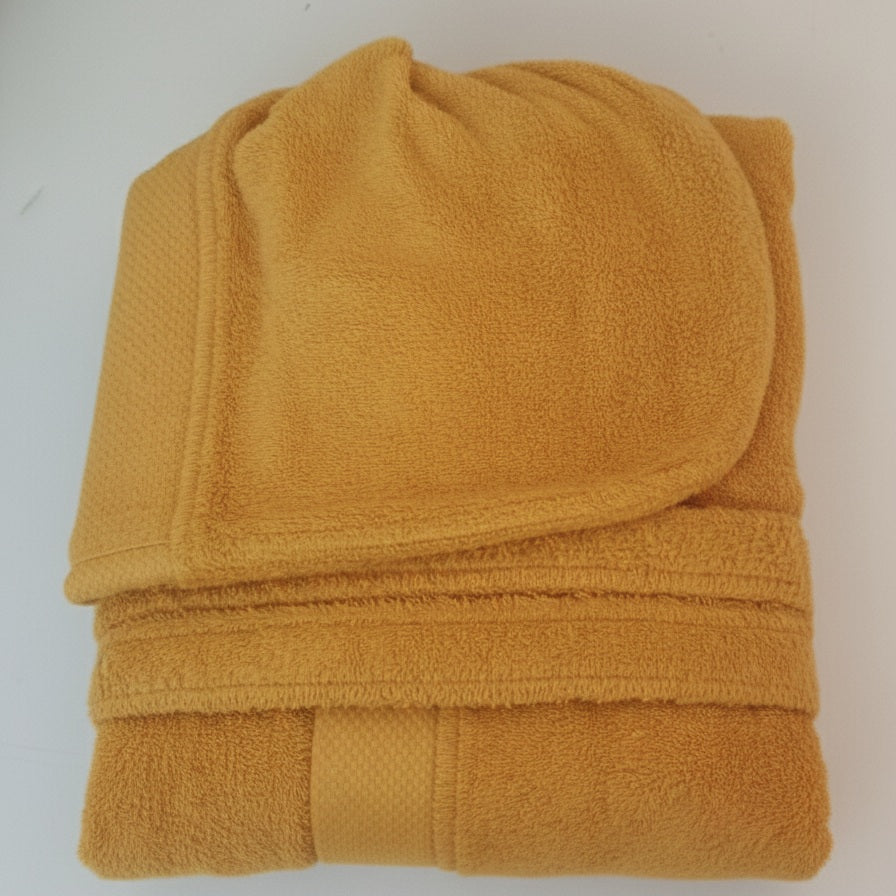 Accappatoio Spugna Cotone 500g Cappuccio Made in Italy Koet Uomo Donna Hotel Spa