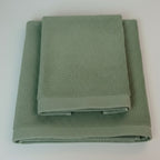 Set Spugna Linea Koet 1+1 - Asciugamano e Ospite in Cotone Idrofilo 550 g/m²