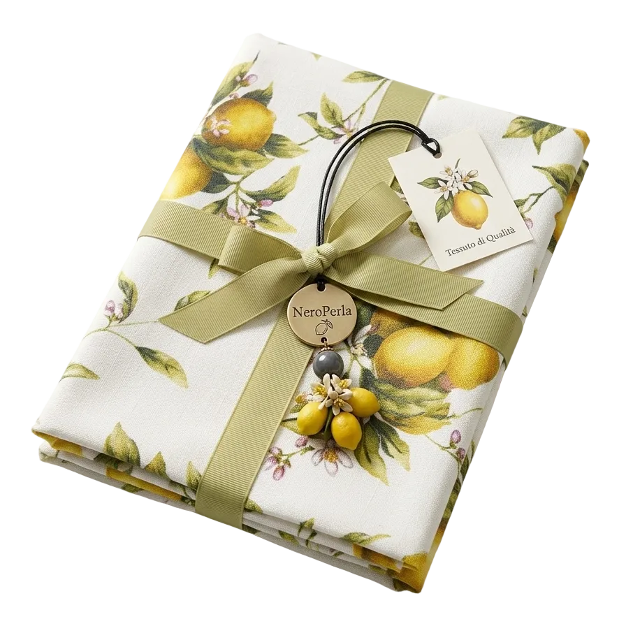 Tovaglia Panama Cotone Giallo Limone – LEMON