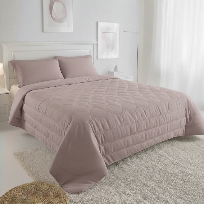 AREA LINE Double Quilt - 100% Cotton, Handcrafted in Italy