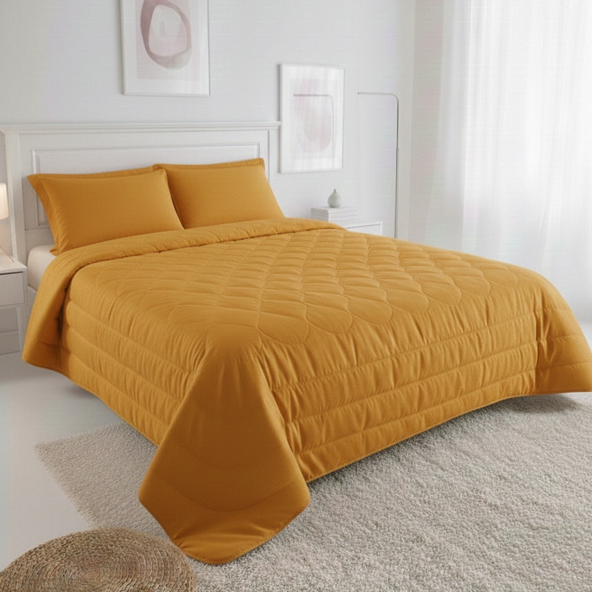 AREA LINE Double Quilt - 100% Cotton, Handcrafted in Italy