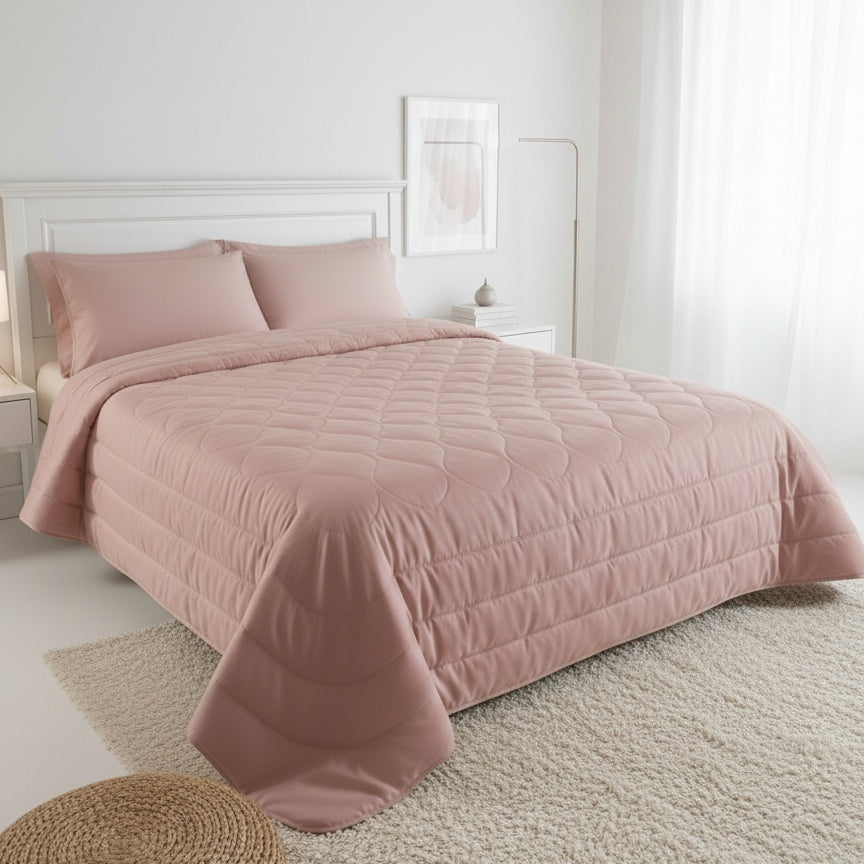 AREA LINE Double Quilt - 100% Cotton, Handcrafted in Italy