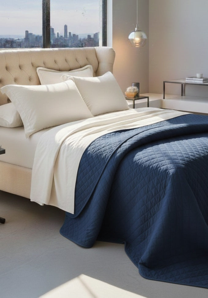 Trapuntino LINEA OMNIA - Doubleface Percalle Cotone 100gr/mq