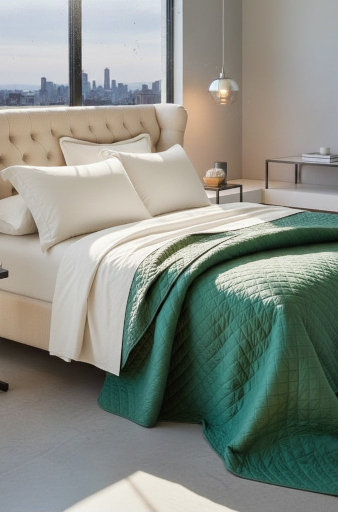 Trapuntino LINEA OMNIA - Doubleface Percalle Cotone 100gr/mq